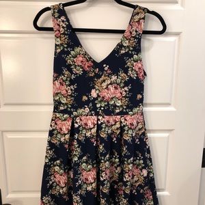 Lush floral dress